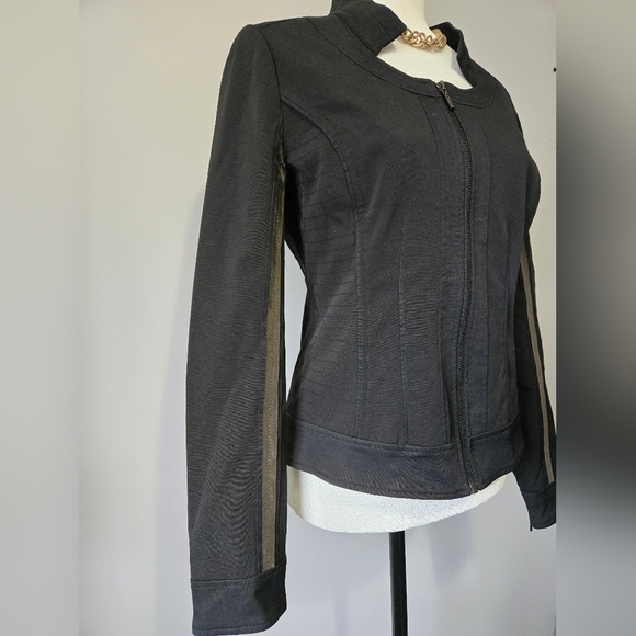 RUNWAY NEW YORK  Black Jacket. Size XL- Fits Small - Picture 2 of 13